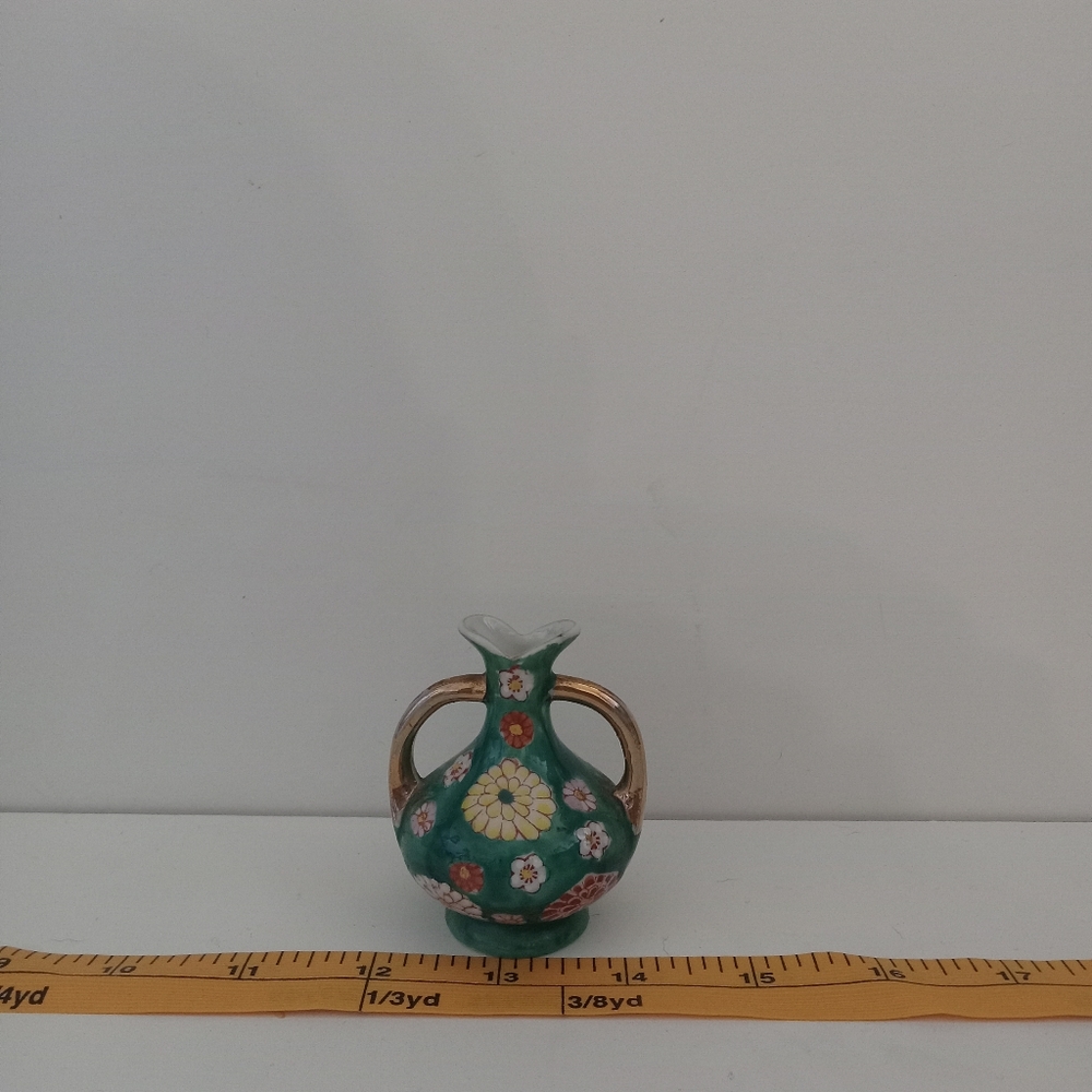 Vintage Japan miniature porcelain vase